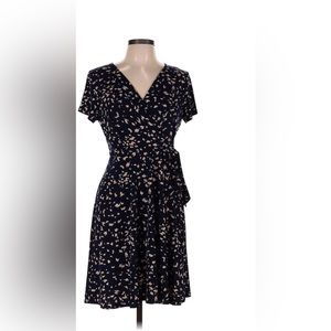 NWT, Ladies size Medium dress, faux wrap dress